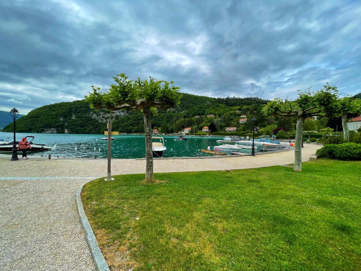Reflet Bleu Du Lac D'Annecy 3 Etoiles - Face Au Lac, Parking Gratuit, Paddle Board Doussard Exterior foto