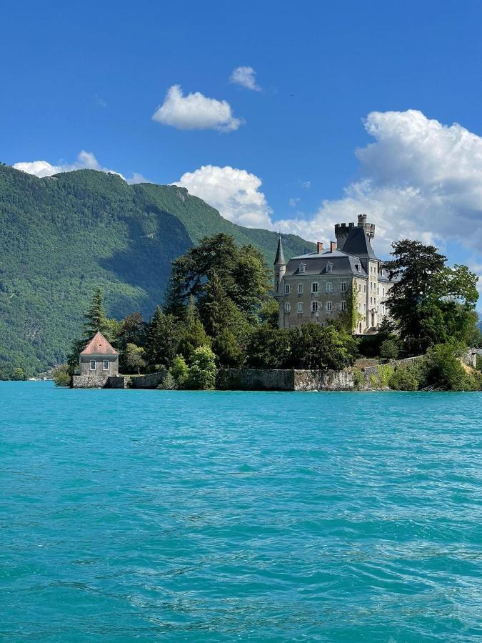 Reflet Bleu Du Lac D'Annecy 3 Etoiles - Face Au Lac, Parking Gratuit, Paddle Board Doussard Exterior foto