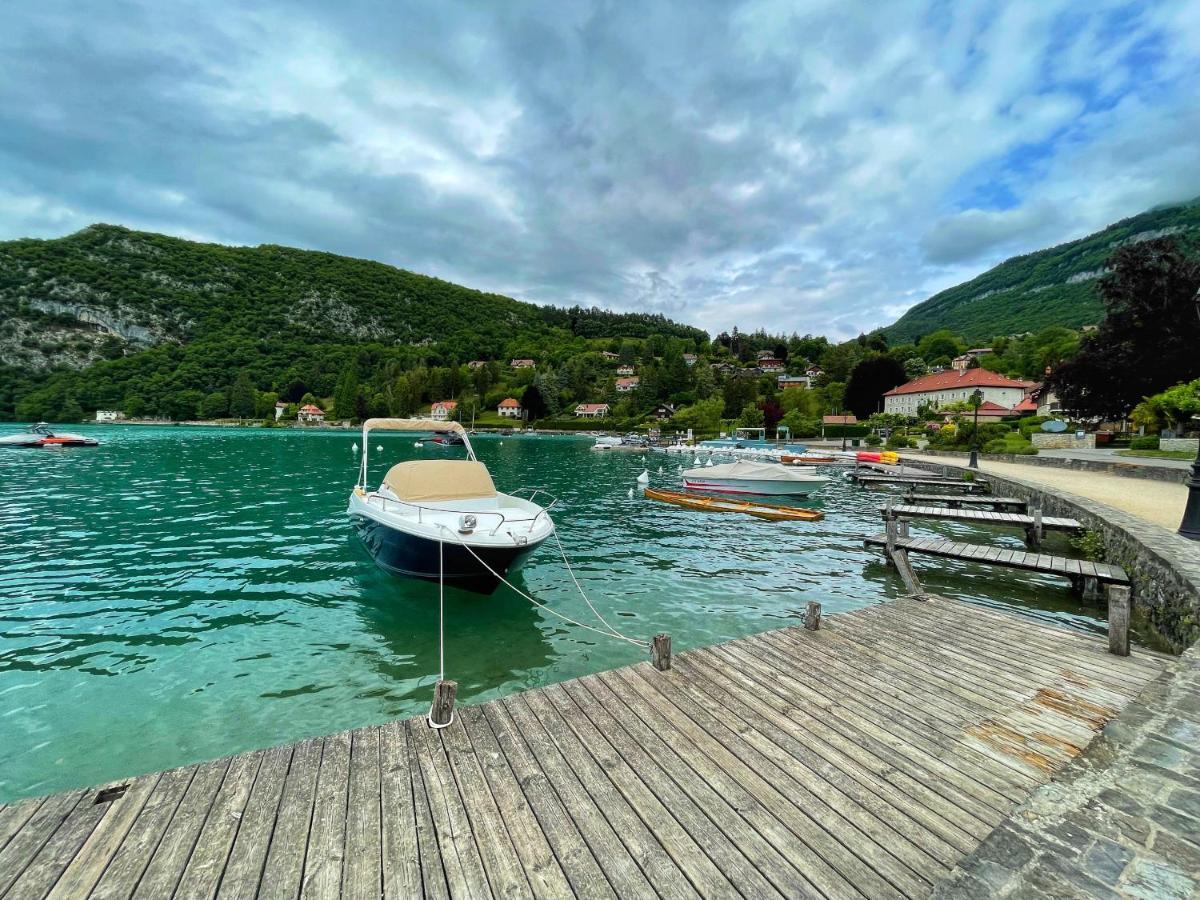 Reflet Bleu Du Lac D'Annecy 3 Etoiles - Face Au Lac, Parking Gratuit, Paddle Board Doussard Exterior foto